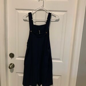 Navy Blue Overalls NWT